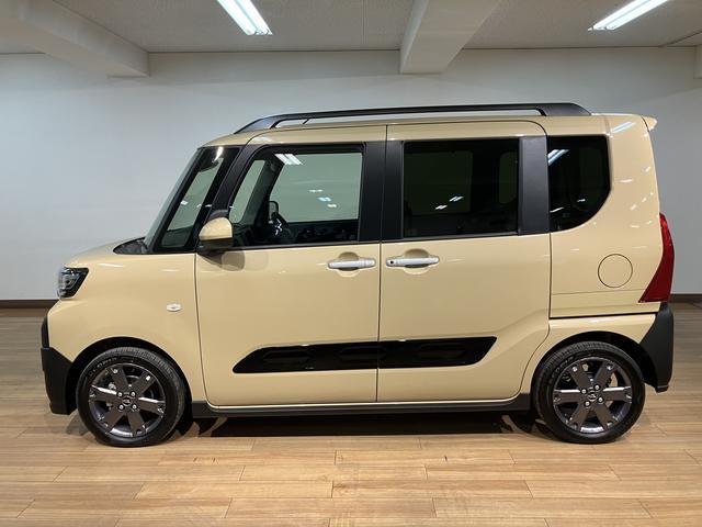 タントファンクロスターボリミテッド／クルコン／電動スライド／ＬＥＤ新車保証継承／衝突軽減ブレーキ／クルーズコントロール／ＥＴＣ／両側電動スライドドア／シートヒーター／電動パーキングブレーキ／ＬＥＤヘッドライト・フォグ／スマートキー／オートエアコン／（大阪府）の中古車