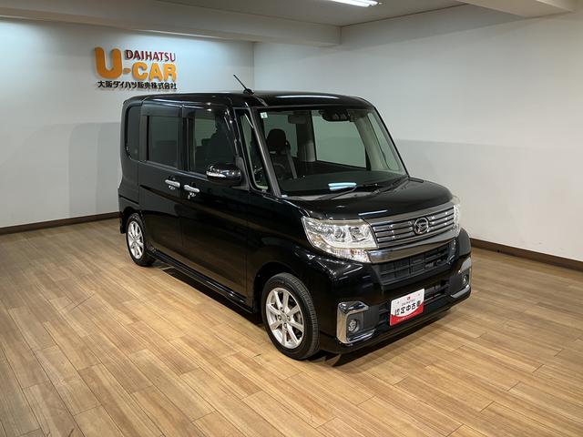 タントカスタムX SAIII/1年保証/ナビ/ドラレコ/ETC/1年間走行距離無制限保証/衝突軽減ブレーキ/純正ナビ/ドラレコ/ETC/電動スライドドア/LEDヘッドライト・フォグ/スマートキー/オートエアコン/14インチアルミ/Bluetooth/フルセグTV/(大阪府)の中古車