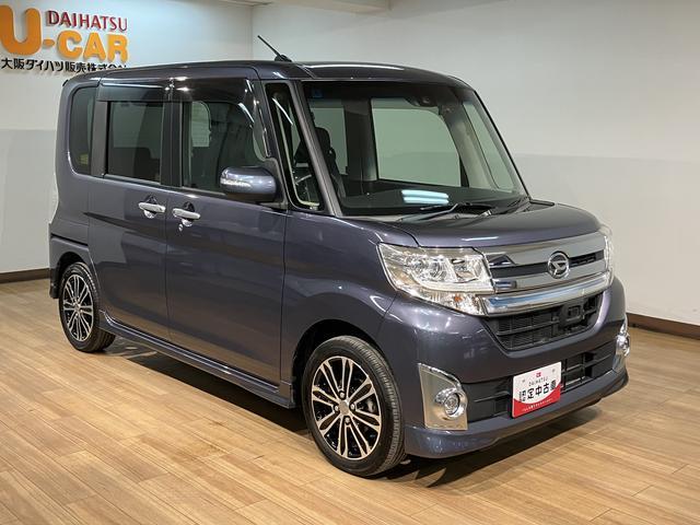 タントカスタムＲＳ　トップエディションＳＡII／１年保証／ターボ／１年間走行距離無制限保証／２．２万キロ／ターボエンジン／衝突軽減ブレーキ／純正ナビ／ドラレコ／ＥＴＣ／両側電動スライド／ＬＥＤヘッドライト・フォグ／スマートキー／Ｂｌｕｅｔｏｏｔｈ／フルセグＴＶ／（大阪府）の中古車