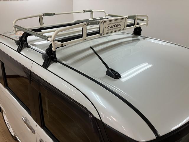 ムーヴキャンバスＧブラックインテリアリミテッド　ＳＡIII／４ＷＤ／ナビ／１年間走行距離無制限保証／衝突軽減ブレーキ／４ＷＤ／マッドタイヤ／ルーフキャリア／８インチナビ／パノラマモニター／ドラレコ／ＥＴＣ／両側電動スライドドア／シートヒーター／Ｂｌｕｅｔｏｏｔｈ／フルセグ／（大阪府）の中古車