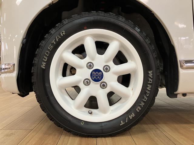 ムーヴキャンバスＧブラックインテリアリミテッド　ＳＡIII／４ＷＤ／ナビ／１年間走行距離無制限保証／衝突軽減ブレーキ／４ＷＤ／マッドタイヤ／ルーフキャリア／８インチナビ／パノラマモニター／ドラレコ／ＥＴＣ／両側電動スライドドア／シートヒーター／Ｂｌｕｅｔｏｏｔｈ／フルセグ／（大阪府）の中古車