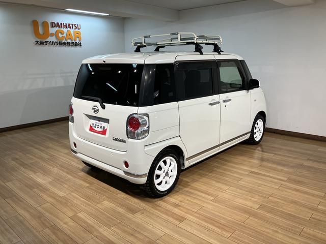 ムーヴキャンバスＧブラックインテリアリミテッド　ＳＡIII／４ＷＤ／ナビ／１年間走行距離無制限保証／衝突軽減ブレーキ／４ＷＤ／マッドタイヤ／ルーフキャリア／８インチナビ／パノラマモニター／ドラレコ／ＥＴＣ／両側電動スライドドア／シートヒーター／Ｂｌｕｅｔｏｏｔｈ／フルセグ／（大阪府）の中古車