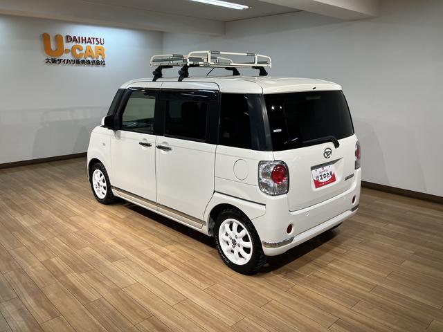 ムーヴキャンバスＧブラックインテリアリミテッド　ＳＡIII／４ＷＤ／ナビ／１年間走行距離無制限保証／衝突軽減ブレーキ／４ＷＤ／マッドタイヤ／ルーフキャリア／８インチナビ／パノラマモニター／ドラレコ／ＥＴＣ／両側電動スライドドア／シートヒーター／Ｂｌｕｅｔｏｏｔｈ／フルセグ／（大阪府）の中古車