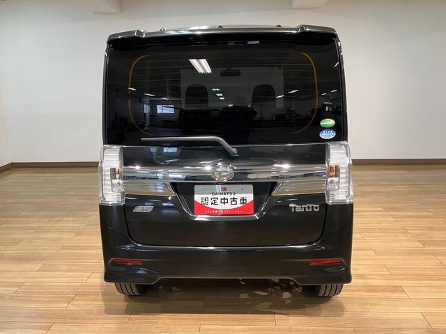 タントカスタムＲＳ　スマートセレクションＳＡ／ターボ／ナビ／ＥＴＣ１年間走行距離無制限保証／衝突軽減ブレーキ／ターボエンジン／両側電動スライドドア／純正ナビ／バックカメラ／ＥＴＣ／Ｂｌｕｅｔｏｏｔｈ／フルセグＴＶ／スマートキー／ＬＥＤヘッドライト／１５インチアルミ／（大阪府）の中古車