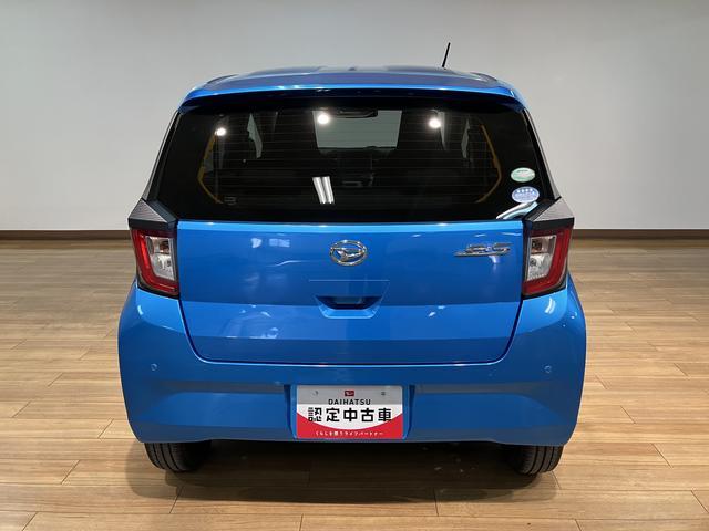 ミライースＸ　ＳＡIII／１年保証／衝突軽減ブレーキ／ＬＥＤライト／１年間走行距離無制限保証／衝突軽減ブレーキ／ＬＥＤヘッドライト／コーナーセンサー／オートハイビーム／オートライト／横滑り防止装置／アイドリングストップ／電動格納ドアミラー／（大阪府）の中古車