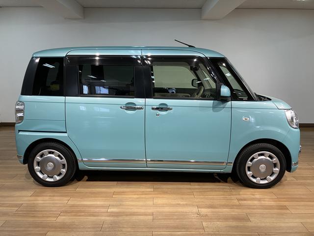 ムーヴキャンバスＧメイクアップリミテッド　ＳＡIII／１年保証／ナビ／電スラ１年間走行距離無制限保証／衝突軽減ブレーキ／ナビ／パノラマモニター／ドラレコ／ＥＴＣ／両側電動スライドドア／ＬＥＤヘッドライト・フォグ／スマートキー／オートエアコン／Ｂｌｕｅｔｏｏｔｈ／フルセグＴＶ／（大阪府）の中古車