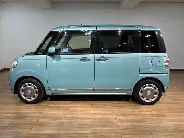 ムーヴキャンバスＧメイクアップリミテッド　ＳＡIII／１年保証／ナビ／電スラ１年間走行距離無制限保証／衝突軽減ブレーキ／ナビ／パノラマモニター／ドラレコ／ＥＴＣ／両側電動スライドドア／ＬＥＤヘッドライト・フォグ／スマートキー／オートエアコン／Ｂｌｕｅｔｏｏｔｈ／フルセグＴＶ／（大阪府）の中古車