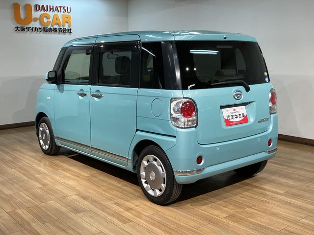 ムーヴキャンバスＧメイクアップリミテッド　ＳＡIII／１年保証／ナビ／電スラ１年間走行距離無制限保証／衝突軽減ブレーキ／ナビ／パノラマモニター／ドラレコ／ＥＴＣ／両側電動スライドドア／ＬＥＤヘッドライト・フォグ／スマートキー／オートエアコン／Ｂｌｕｅｔｏｏｔｈ／フルセグＴＶ／（大阪府）の中古車