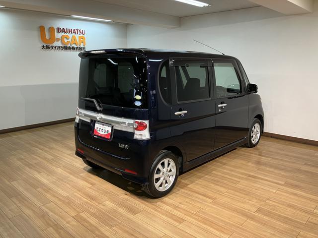 タントカスタムXリミテッド/1年保証/認定中古車/ナビ/ETC/1年間走行距離無制限保証/ダイハツ認定中古車/ナビ/ETC/電動スライドドア/スマートキー/オートエアコン/ディスチャージヘッドランプ/CVT/14インチアルミホイールフロントベンチシート/(大阪府)の中古車