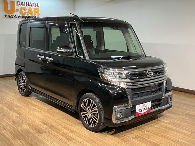 タントカスタムRS トップエディションSAII/ナビ/ドラレコ/1年間走行距離無制限保証/ダイハツ認定中古車/衝突軽減ブレーキ/ターボエンジン/ナビ/ドラレコ/ETC/電動スライドドア/LEDヘッドライト・フォグ/バックカメラ/Bluetooth/フルセグTV(大阪府)の中古車