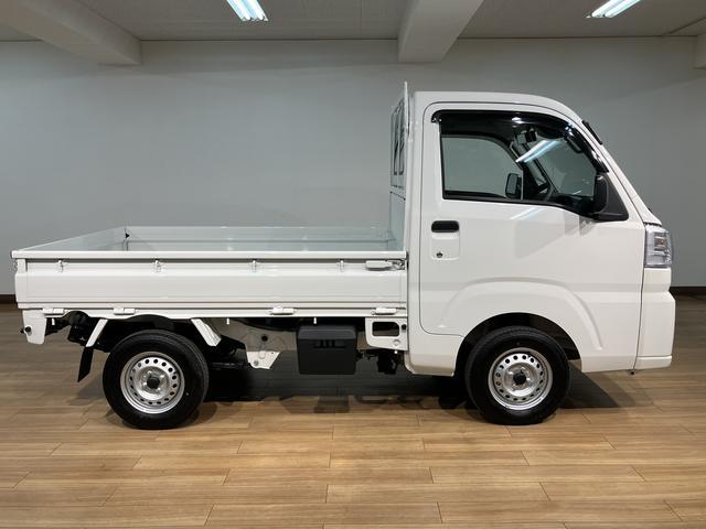 ハイゼットトラックスタンダード／１年保証／０．２万キロ／オートマ／ＥＴＣ／１年間走行距離無制限保証／衝突軽減ブレーキ／０．２万キロ／ＣＶＴ／オートマチック／ＥＴＣ／コーナーセンサー／横滑り防止装置／アイドリングストップ／エアコン／パワステ／（大阪府）の中古車