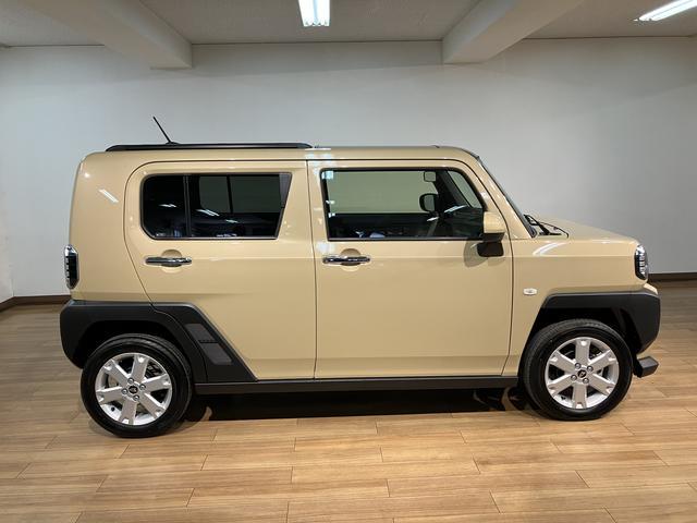 タフトGターボ クロムベンチャー/元試乗車/クルコン/シートヒータ新車保証継承/元試乗車/ダイハツ認定中古車/衝突軽減ブレーキ/クルーズコントロール/電動パーキングブレーキ/ガラスルーフ/シートヒーター/スマートキー/オートエアコン/LEDヘッドライト・フォグ/(大阪府)の中古車