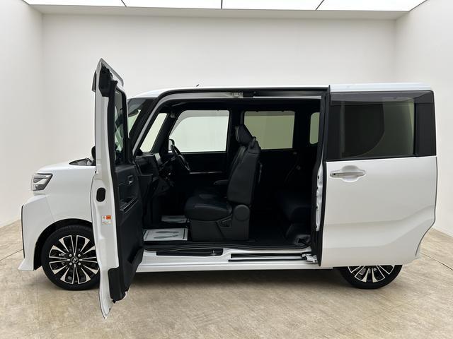 タントカスタムRS/1年保証/認定中古車/ディスプレイオーディオ/1年間走行距離無制限保証/ダイハツ認定中古車/衝突軽減ブレーキ/ターボエンジン/ディスプレイオーディオ/電動スライド/電動パーキングブレーキ/シートヒーター/Bluetooth/フルセグTV/(大阪府)の中古車