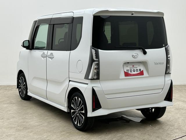 タントカスタムRS/1年保証/認定中古車/ディスプレイオーディオ/1年間走行距離無制限保証/ダイハツ認定中古車/衝突軽減ブレーキ/ターボエンジン/ディスプレイオーディオ/電動スライド/電動パーキングブレーキ/シートヒーター/Bluetooth/フルセグTV/(大阪府)の中古車