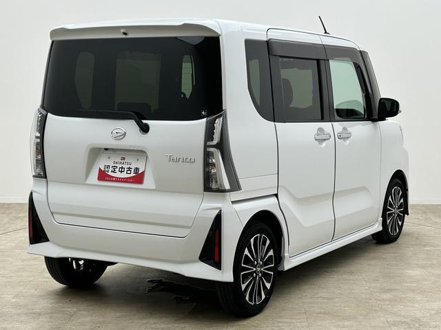 タントカスタムRS/1年保証/認定中古車/ディスプレイオーディオ/1年間走行距離無制限保証/ダイハツ認定中古車/衝突軽減ブレーキ/ターボエンジン/ディスプレイオーディオ/電動スライド/電動パーキングブレーキ/シートヒーター/Bluetooth/フルセグTV/(大阪府)の中古車