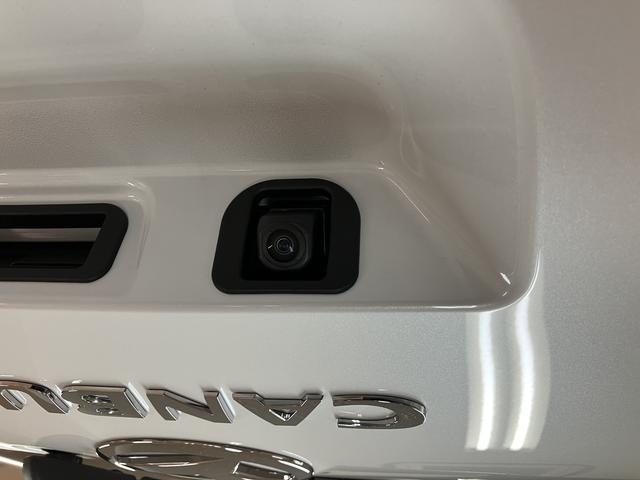 ムーヴキャンバスストライプスGターボ/届出済未使用車/電動スライド/クルコン届出済み未使用車/ダイハツ認定中古車/衝突軽減ブレーキ/ターボエンジン/電動スライドドア/クルーズコントロール/スマートキー/オートエアコン/LEDヘッドライト・フォグ/電動Pブレーキ/(大阪府)の中古車