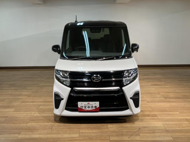 タントカスタムＲＳ／１年保証／ターボ／９インチナビ／両電動スライド１年間走行距離無制限保証／ダイハツ認定中古車／ターボエンジン／衝突軽減ブレーキ／９インチナビ／パノラマモニター／両側電動スライドドア／シートヒーター／１５インチアルミ／Ｂｌｕｅｔｏｏｔｈ／フルセグＴＶ（大阪府）の中古車