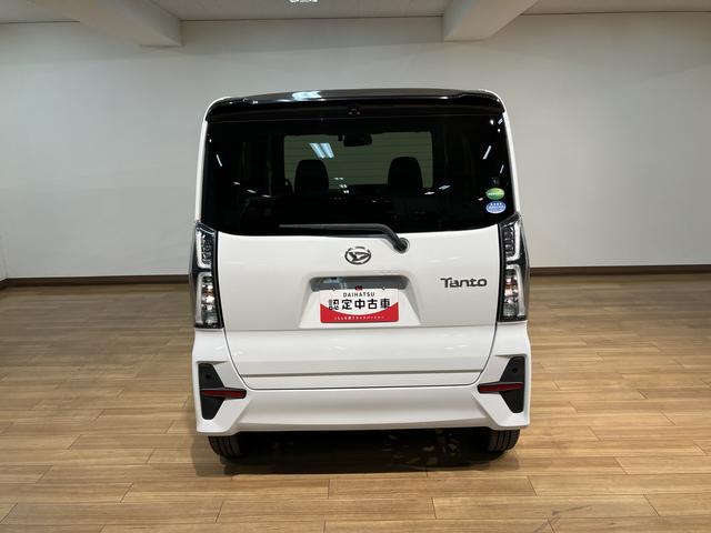 タントカスタムＲＳ／１年保証／ターボ／９インチナビ／両電動スライド１年間走行距離無制限保証／ダイハツ認定中古車／ターボエンジン／衝突軽減ブレーキ／９インチナビ／パノラマモニター／両側電動スライドドア／シートヒーター／１５インチアルミ／Ｂｌｕｅｔｏｏｔｈ／フルセグＴＶ（大阪府）の中古車