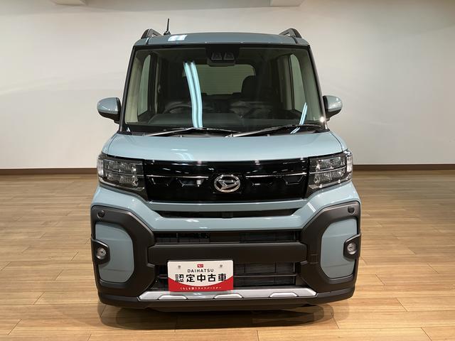 タントファンクロスターボ　Ｒ６年式弊社元展示車／走行距離１４ｋｍ弊社元展示車　衝突被害軽減ブレーキスマートアシスト　エコアイドル　ターボ　コーナーセンサー　ＬＥＤヘッドライト　ＬＥＤフォグランプ　１５インチアルミホイール　両側パワースライドドア　キーフリー（大阪府）の中古車