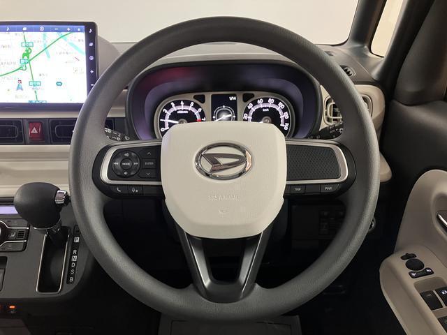 ムーヴキャンバスストライプスＧ　サポカーＳワイド適合元弊社試乗車・１０インチ純正メモリーナビ・バックカメラ・衝突回避支援ブレーキ・誤発信抑制機能・電動パーキングブレーキ・シートヒーター・両側オートスライドドア・ホッとカップホルダー・置き楽ボックス（大阪府）の中古車