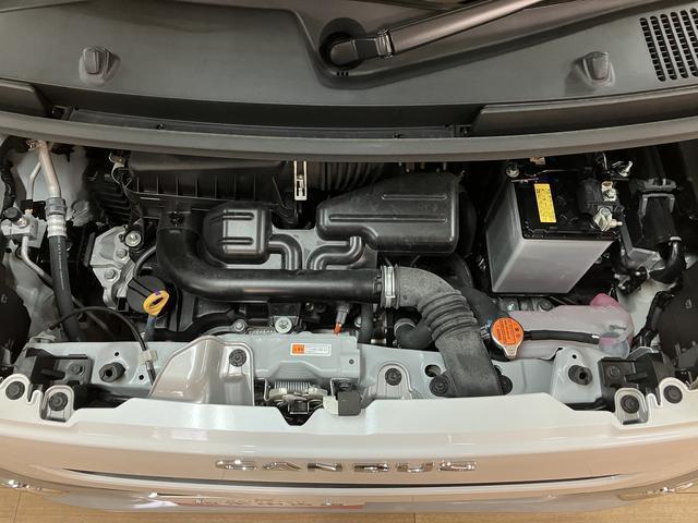 ムーヴキャンバスストライプスＧ　サポカーＳワイド適合元弊社試乗車・１０インチ純正メモリーナビ・バックカメラ・衝突回避支援ブレーキ・誤発信抑制機能・電動パーキングブレーキ・シートヒーター・両側オートスライドドア・ホッとカップホルダー・置き楽ボックス（大阪府）の中古車