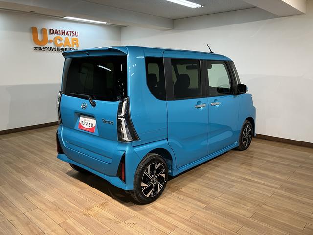 タントカスタムＸ　Ｒ６年式／法規対応済／弊社元試乗車　新車保証継承　スマートアシスト　両側電動スライドドア　前席シートヒーター　ディスプレイオーディオ　バックカメラ　キーフリーシステム　プッシュボタンスタート　法規対応後モデル（大阪府）の中古車