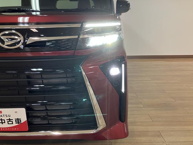 タントカスタムＲＳ　弊社元試乗車／法規対応済／Ｄオーディオターボ　スマートアシスト　バックカメラ　両側リヤパワースライドドア　プッシュボタンエンジンスタート　シートヒーター　ＬＥＤヘッドライト　アルミホイール　オートエアコン　オートライト　ＡＢＳ（大阪府）の中古車
