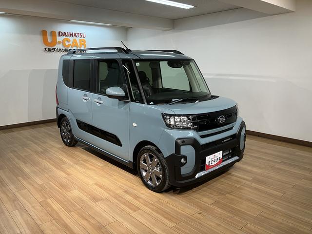 タントファンクロスターボ　Ｒ６年式／法規対応済／バックカメラ対応バックモニター対応カメラ　運転席・助手席シートヒーター　純正アルミホイール　ターボ　両側パワースライドドア　電動パーキングブレーキ　オートブレーキホールド　スマートキー　スマアシ（大阪府）の中古車