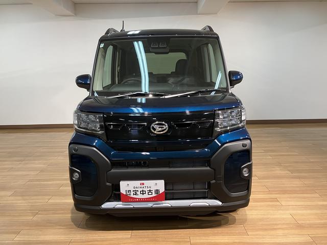 タントファンクロスターボ　Ｒ６年式／法規対応済／バックカメラ対応衝突被害軽減ブレーキ　コーナーセンサー　バックカメラ（ナビ装着時用）　両側電動スライドドア　前席シートヒーター　電動パーキングブレーキ　ＬＥＤ　オートライト　オートエアコン　スマートキー　エコアイドル（大阪府）の中古車