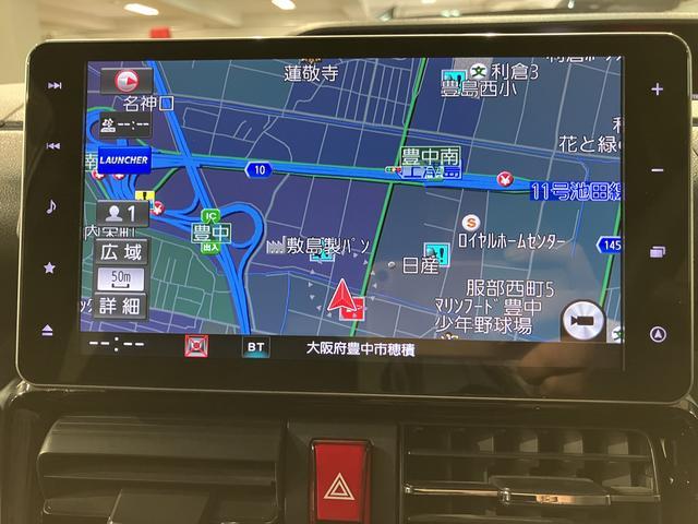 タントカスタムＲＳセレクション　９インチナビ／ＦＲドラレコ／ＥＴＣスマートアシスト　ＬＥＤヘッドライト／フォグ　９インチナビ　ナビ連動前後ドライブレコーダー　バックカメラ　ＥＴＣ　両側電動スライドドア　アダプティブクルーズコントロール　シートヒーター　アルミ（大阪府）の中古車