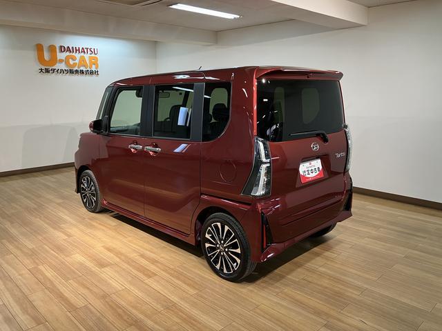タントカスタムＲＳ　Ｒ６年式／法規対応済／バックカメラ対応ターボ　スマートアシスト　バックカメラ対応　両側リヤパワースライドドア　プッシュボタンエンジンスタート　シートヒーター　ＬＥＤヘッドライト　アルミホイール　オートエアコン　オートライト　ＡＢＳ（大阪府）の中古車