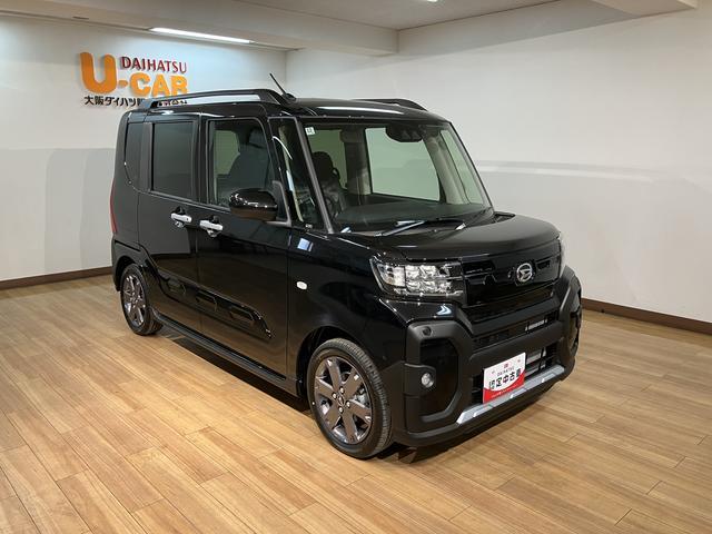 タントファンクロスターボ　Ｒ６年式／法規対応済／ナビ／ＦＲドラレコバックモニター対応カメラ　運転席・助手席シートヒーター　純正アルミホイール　ターボ　両側パワースライドドア　電動パーキングブレーキ　オートブレーキホールド　スマートキー　スマアシ（大阪府）の中古車