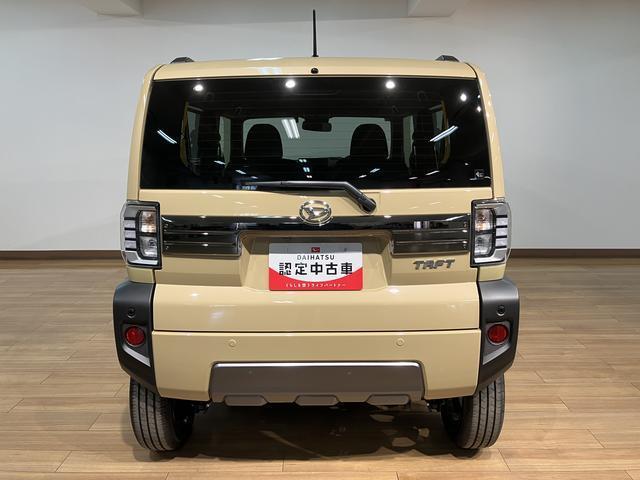 タフトＧターボ　ダーククロムベンチャー　サポカーＳワイド適合届出済未使用車・純正メモリーナビ・バックカメラ・ナビ連動前後ドライブレコーダー・スカイフィールトップ・衝突回避軽減ブレーキ・誤発進抑制機能・前後コーナーセンサー・電動パーキングブレーキ・ＬＥＤライト（大阪府）の中古車