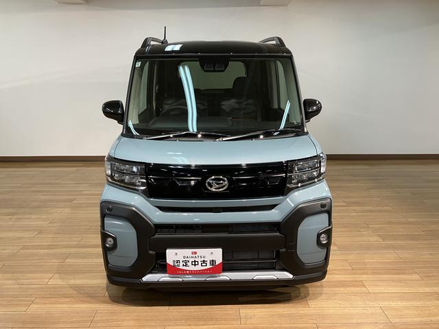 タントファンクロスターボ　Ｒ７年式／法規対応済／バックカメラ対応衝突被害軽減ブレーキ　コーナーセンサー　バックカメラ（ナビ装着時用）　両側電動スライドドア　前席シートヒーター　電動パーキングブレーキ　ＬＥＤ　オートライト　オートエアコン　スマートキー　エコアイドル（大阪府）の中古車