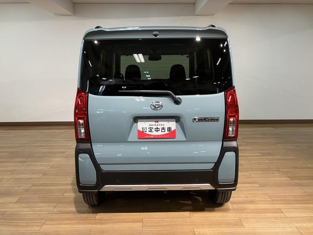 タントファンクロスターボ　Ｒ７年式／法規対応済／バックカメラ対応衝突被害軽減ブレーキ　コーナーセンサー　バックカメラ（ナビ装着時用）　両側電動スライドドア　前席シートヒーター　電動パーキングブレーキ　ＬＥＤ　オートライト　オートエアコン　スマートキー　エコアイドル（大阪府）の中古車