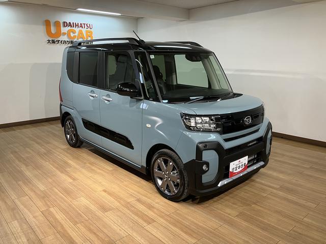 タントファンクロスターボ　Ｒ７年式／法規対応済／バックカメラ対応衝突被害軽減ブレーキ　コーナーセンサー　バックカメラ（ナビ装着時用）　両側電動スライドドア　前席シートヒーター　電動パーキングブレーキ　ＬＥＤ　オートライト　オートエアコン　スマートキー　エコアイドル（大阪府）の中古車