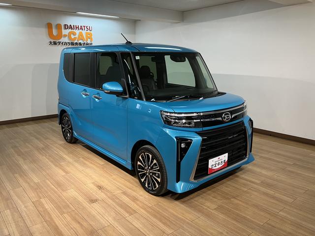 タントカスタムＲＳ　Ｒ６年式／法規対応済／バックカメラ対応ターボ　スマートアシスト　バックカメラ　両側リヤパワースライドドア　プッシュボタンエンジンスタート　シートヒーター　ＬＥＤヘッドライト　アルミホイール　オートエアコン　オートライト　ＡＢＳ（大阪府）の中古車