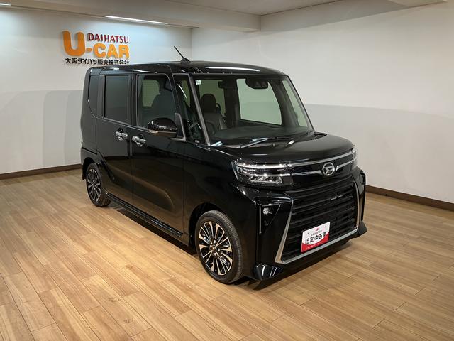 タントカスタムＲＳ　Ｒ６年式／法規対応済／バックカメラ対応ターボ　スマートアシスト　バックカメラ　両側リヤパワースライドドア　プッシュボタンエンジンスタート　シートヒーター　ＬＥＤヘッドライト　アルミホイール　オートエアコン　オートライト　ＡＢＳ（大阪府）の中古車