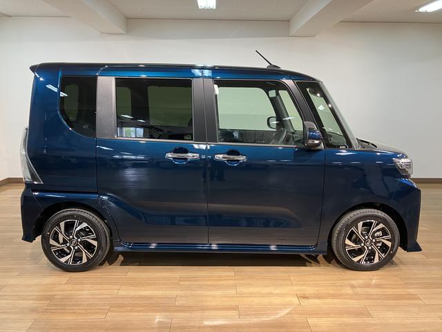 タントカスタムＸ　サポカーＳワイド適合届出済未使用車・純正メモリーナビ・バックカメラ・ステアリングスイッチ・４スピーカー・両側電動スライドドア・電動パーキングブレーキ・衝突回避軽減ブレーキ・誤発進抑制機能・前後コーナーセンサー（大阪府）の中古車