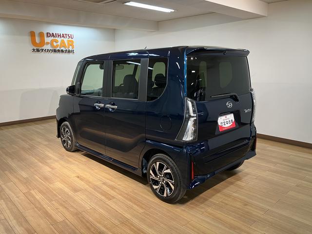 タントカスタムＸ　サポカーＳワイド適合届出済未使用車・純正メモリーナビ・バックカメラ・ステアリングスイッチ・４スピーカー・両側電動スライドドア・電動パーキングブレーキ・衝突回避軽減ブレーキ・誤発進抑制機能・前後コーナーセンサー（大阪府）の中古車