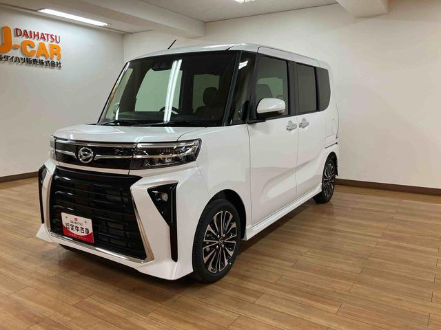 タントカスタムＲＳ　Ｒ７年式／法規対応済／バックカメラ対応ターボ　スマートアシスト　バックカメラ　両側リヤパワースライドドア　プッシュボタンエンジンスタート　シートヒーター　ＬＥＤヘッドライト　アルミホイール　オートエアコン　オートライト　ＡＢＳ（大阪府）の中古車