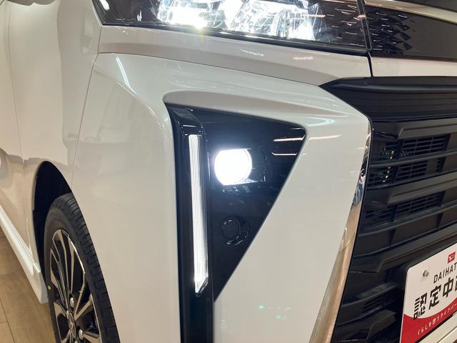 タントカスタムＲＳ　サポカーＳワイド適合届出済未使用車・ターボエンジン・バックカメラ・衝突回避支援ブレーキ・前後コーナーセンサー・誤発信抑制機能ブレーキ・電動パーキングブレーキ・シートヒーター・両側電動スライドドア・１５インチアルミホイール（大阪府）の中古車