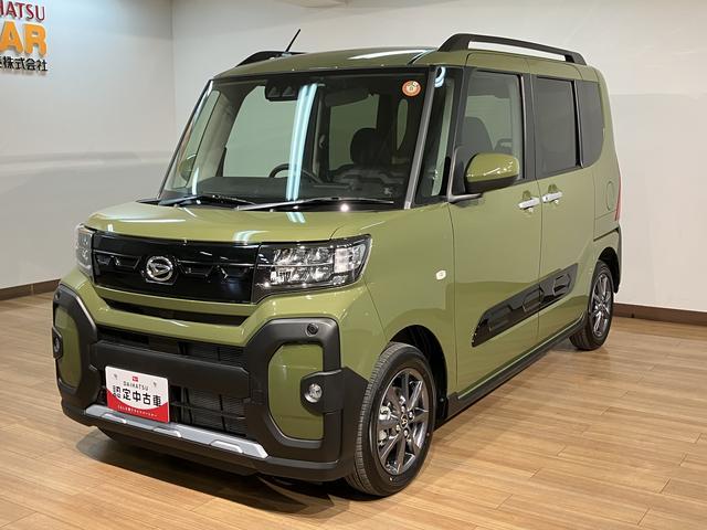 タントファンクロス　Ｒ７年式／法規対応済／ナビ／ＦＲドラレコ衝突被害軽減ブレーキ　コーナーセンサー　バックカメラ（ナビ装着時用）　両側電動スライドドア　前席シートヒーター　電動パーキングブレーキ　ＬＥＤ　オートライト　オートエアコン　スマートキー　エコアイドル（大阪府）の中古車