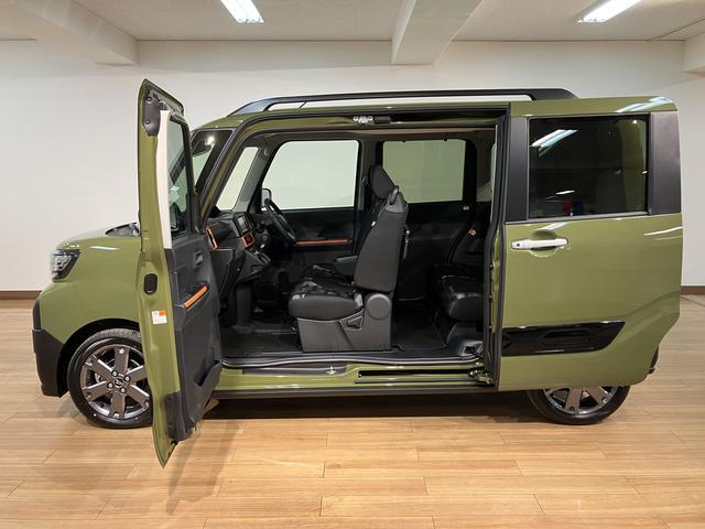 タントファンクロスターボ　サポカーＳワイド適合届出済未使用車・ターボエンジン・純正メモリーナビ・バックカメラ・ナビ連動前後ドライブレコーダー・衝突回避軽減ブレーキ・誤発進抑制機能・前後コーナーセンサー・両側電動スライドドア・電動パーキングブレーキ（大阪府）の中古車