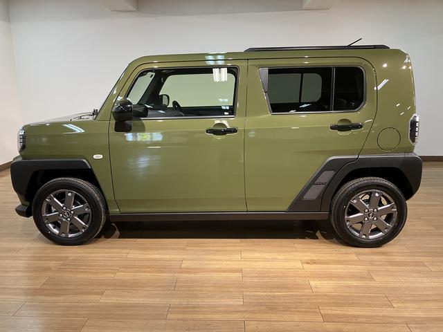 タフトＧ　ダーククロムベンチャー　Ｒ７年式／法規対応済スカイフィールトップ　ＬＥＤヘッドランプ／フォグ　運転席／助手席シートヒーター　プッシュボタンスタート　キーフリーシステム　電動パーキングブレーキ　バックカメラ対応　１５インチアルミホイール（大阪府）の中古車