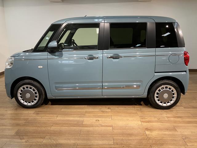 ムーヴキャンバスセオリーＧターボ　サポカーＳワイド適合ターボエンジン・届出済未使用車・純正メモリーナビ・バックカメラ・ナビ連動前後ドラレコ・フルＬＥＤヘッドライト・両側電動スライドドア・全車速追従機能付車クルーズコントロール・ホッとカップホルダー（大阪府）の中古車
