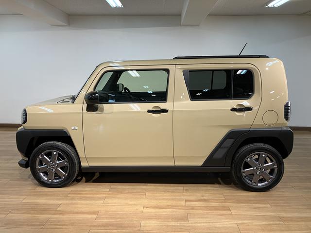 タフトＧターボ　ダーククロムベンチャー　Ｒ７年式／法規対応済走行無制限１年保証　前後コーナーセンサー　前席シートヒーター　スカイフィールトップ　オートマチックハイビーム　ＬＥＤヘッドライト　オートブレーキホールド　スマートキー　１５インチ純正アルミホイール（大阪府）の中古車