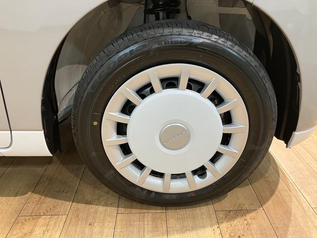 ムーヴキャンバスストライプスＧターボ　Ｒ７年式／法規対応済／ナビ／ドラレコサポカーＳワイド適合　バックカメラ対応　ＵＳＢ接続端子　電動パーキングブレーキ　シートヒーター　両側オートスライドドア　Ｐスタート　全車速追従機能付ＡＣＣ　ホッとカップホルダー　キーフリー（大阪府）の中古車