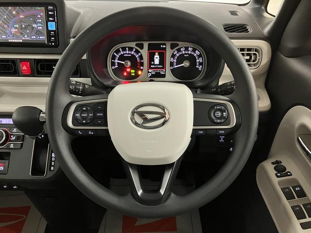 ムーヴキャンバスストライプスＧターボ／ナビ／バックカメラ／前後ドラレコ届出済未使用車／走行１７Ｋｍ／ナビゲーション／バックカメラ／ステアリングスイッチ／６スピーカー／前後ドラレコ／クルーズコントロール／前席シートヒーター／両側パワースライドドア／ＬＥＤヘッド・フォグ（大阪府）の中古車