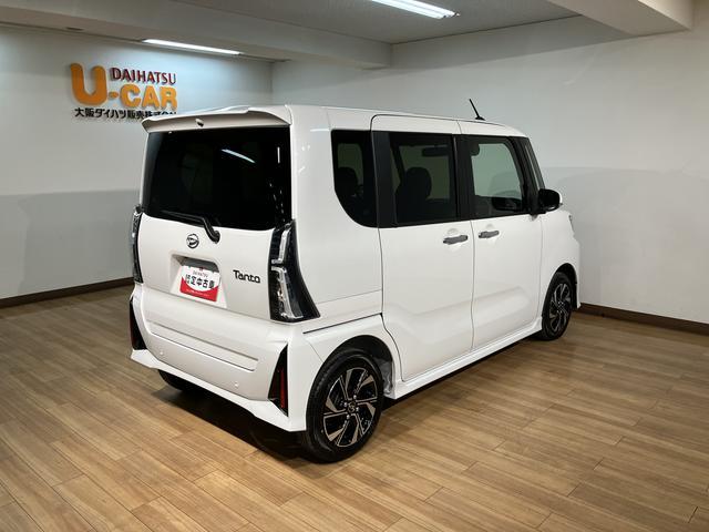 タントカスタムＸ／Ｒ７年式／法規対応済／バックカメラ対応車令和７年式／走行４ｋｍ／法規対応後モデル／届出済未使用車／バックカメラ対応車／前席シートヒーター／両側パワースライドドア／ＬＥＤヘッドライト・フォグランプ／アルミホイール／オートエアコン／キーフリー（大阪府）の中古車